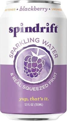 Unsweetened Sparkling Water, Blackberry