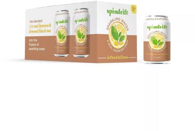 Unsweetened Half Tea & Half Lemon Sparkling Water