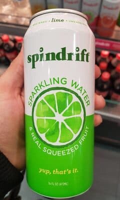 Lime Unsweetened Sparkling Water
