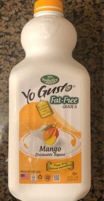 Fat Free Mango Drinkable Yogurt