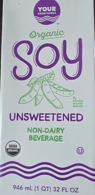 Organic Soy Unsweetened Non-Dairy Beverage