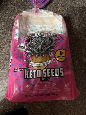 Timber Wolf Keto Seeds Rolls