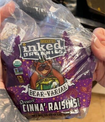 Streusel cinna’ Raisins bread