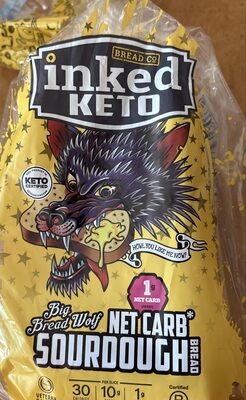 Big Bread Wolf Net Carb Sourdough Bread