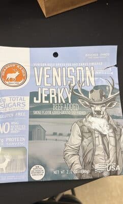 Venison Beef Added Jerky