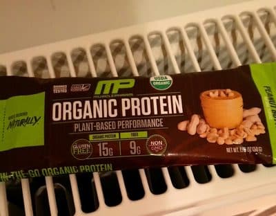 Peanut Butter Organic Protein Bar