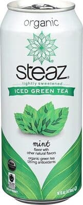 Organic Lightly Sweetened Mint Iced Green Tea