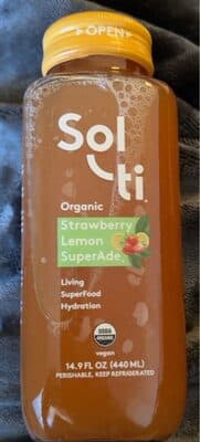 Strawberry Lemon Organic Superade