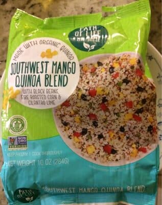 Southwest Mango Quinoa Blend with Black Beans, Fire Roasted Corn & Cilantro Lime
