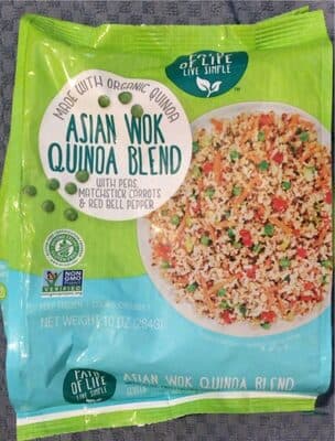 Asian Wok Quinoa Blend With Peas, Matchstick Carrots & Red Bell Pepper