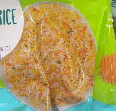 Saffron Rice Blend With Turmeric, Carrots & Green Onion