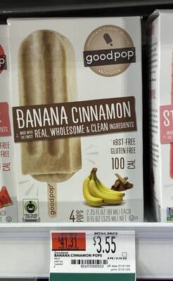 Frozen Pops, Banana Cinnamon
