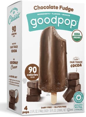 GoodPop Chocolate Fudge Pops