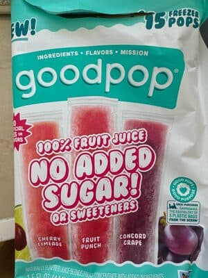 Good Pop Freezer Pops