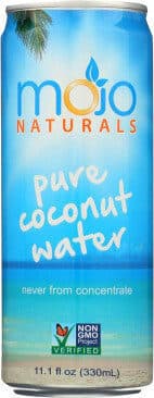 MOJO NATURALS, PURE COCONUT WATER