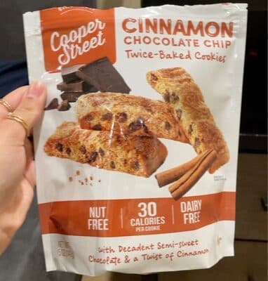 Cinnamon Chocolate Chip Twice-Baked Cookies