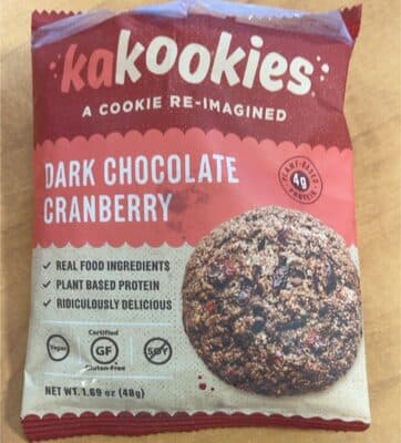 Dark Chocolate Cranberry Cookie
