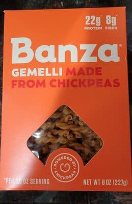 CHICKPEAS PASTA, GEMELLI