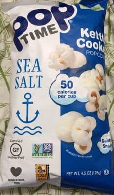 Sea Salt Kettle Cooked Popcorn