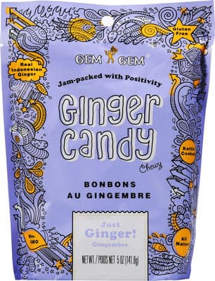 Gem Chewy Ginger Candy