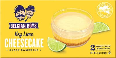 Key Lime Three-Layer Cheesecake