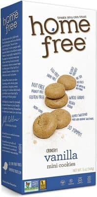 Home Free Vanilla Mini Cookies
