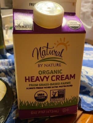Fresh Grass-Fed Heavy Cream