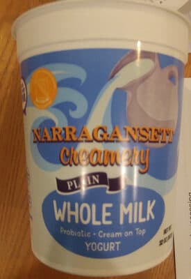 Plain Whole Milk Yoghurt