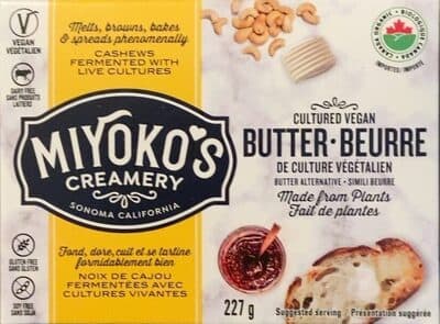 Cultured Vegan Butter