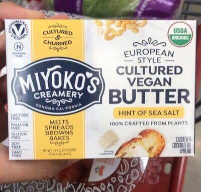 Hint of Sea Salt European Style Cultured Vegan Butter