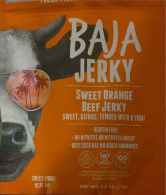 Sweet Orange Beef Jerky