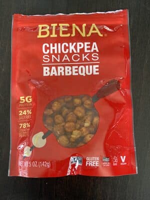 Biena Chickpea Snacks, Barbeque
