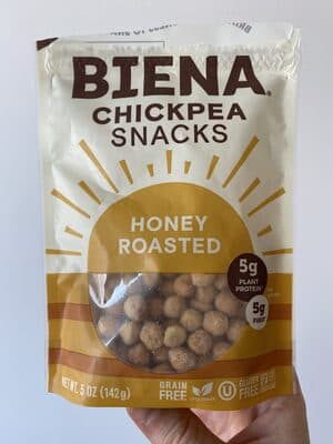 Honey Roasted Chickpea Snacks