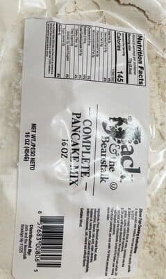 Jack & The Beanstalk Complete Pancake Mix