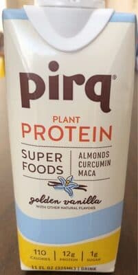 Golden Vanilla Protein Shake