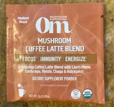 Mushroom Coffee Latte