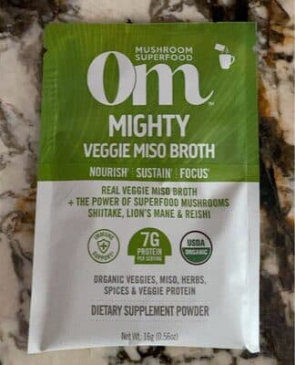Om Mighty Veggie Miso Broth