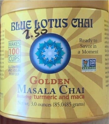 Blue lotus Chai Tea