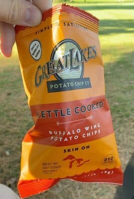 Kettle Cooked Buffalo Wing Potato chips