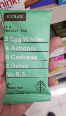 Mint Chocolate Protein Bar