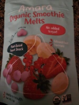 Organic Smoothie Melts