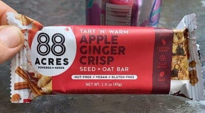 Spiced Ginger Apple Seed Bar