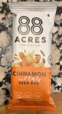 Cinnamon and Oats Seed Bar