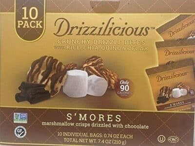 Smores crisp with chocolate