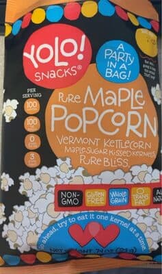 Pure Maple Popcorn