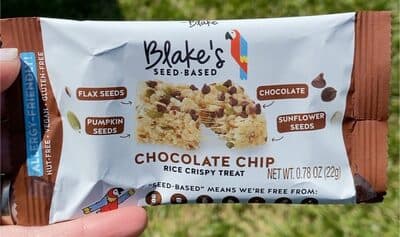 Chocolate Chip Rice Crispy Treat