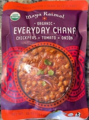 Chickpeas + Tomato + Onion Organic Everyday Chana
