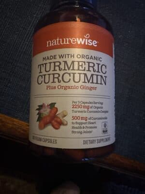 Made With Organic Turmeric Curcumin Plus Organic Ginger