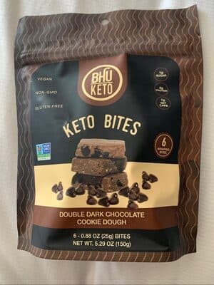 Double Dark Chocolate Cookie Dough Bites