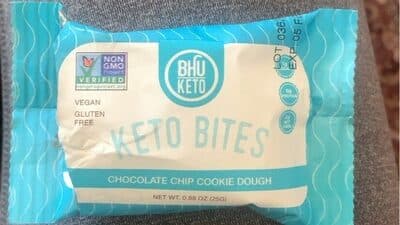 Keto Bites Chocolate Chip Cookie Dough